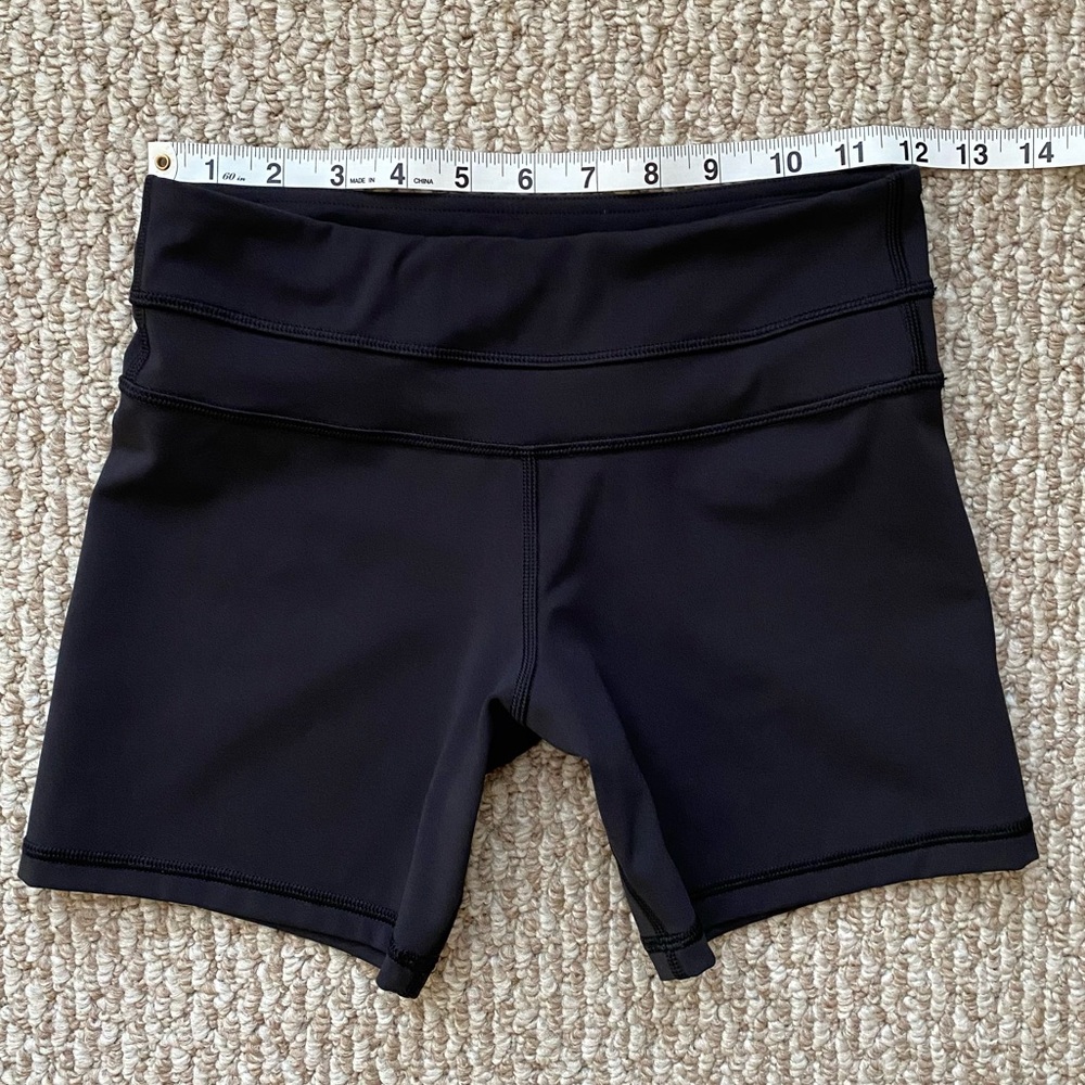 Black Lululemon Workout Shorts